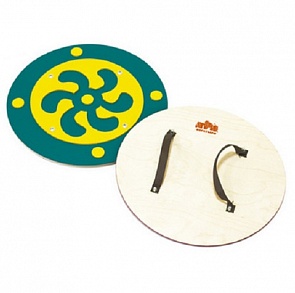 Щит деревянный синий с рисунком (ЯиГрушка, ТБ-007st)